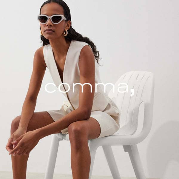 Comma Weste white