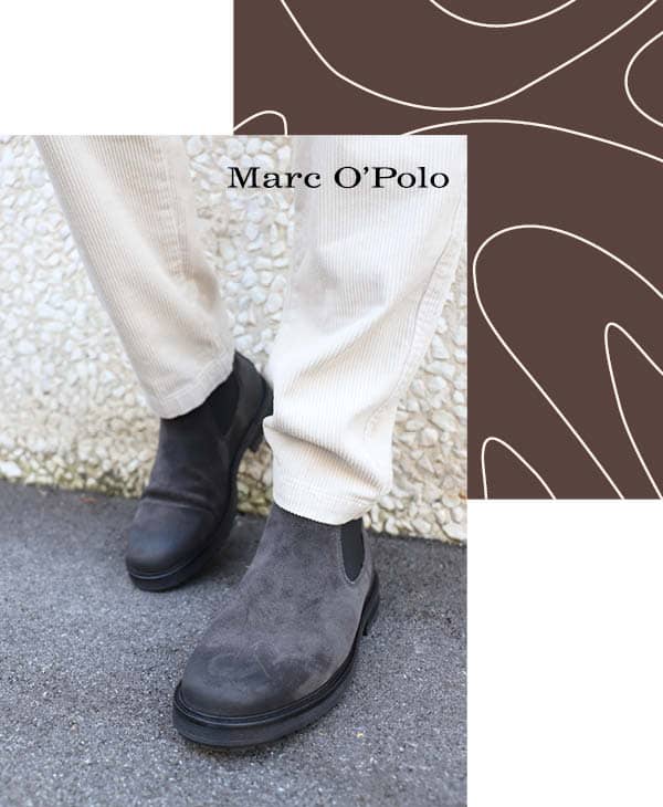Boots in Dunkelgrau von Marc O'Polo