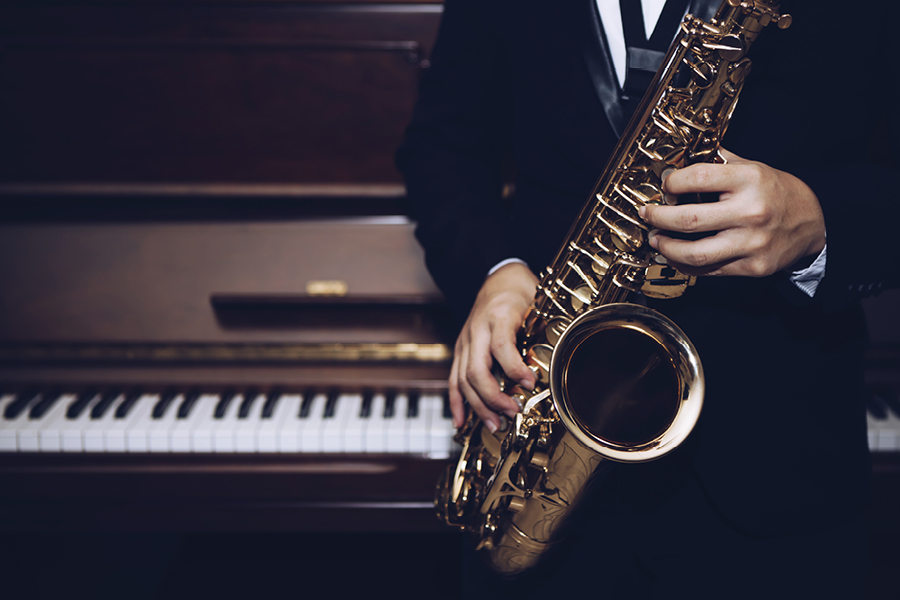 Saxofon und Piano