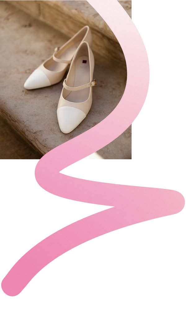 beige Schuhe mit Riemchen