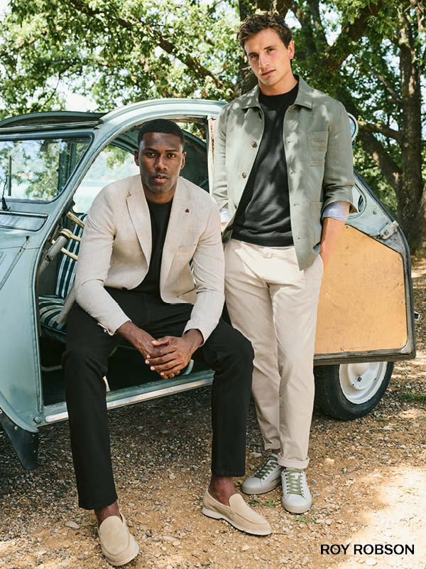 Roy Robson Frühjahrs-Looks